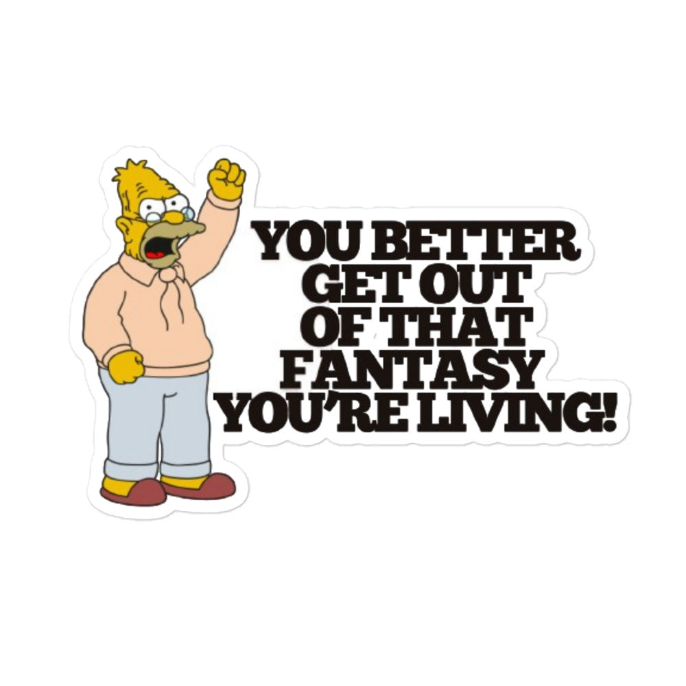 Fantasy Living Sticker
