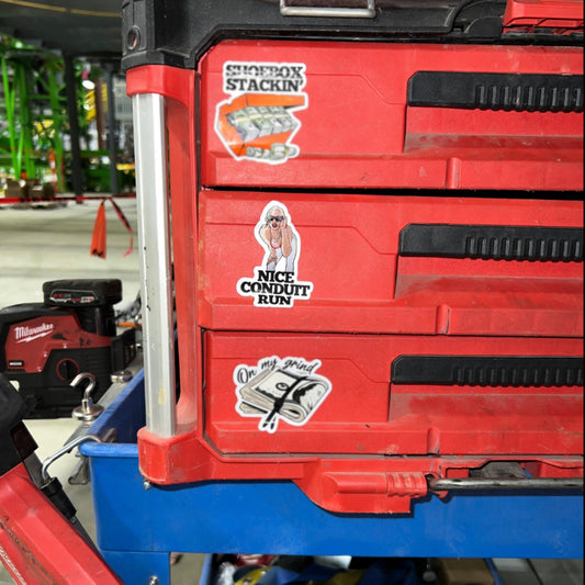Nice Conduit Run Sticker
